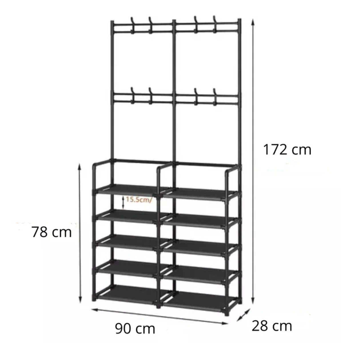 Miniatura 3 de Perchero y Zapatero Organizador